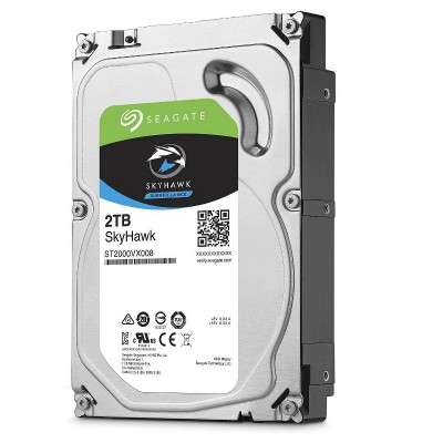 Жесткий диск SEAGATE Skyhawk ST2000VX008, 2Тб, HDD, SATA III, 3.5"