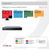 24-канальный IP-видеорегистратор для установки в 19" стойку PVDR-24NRS2 rev.B rack