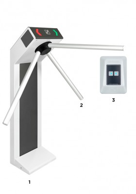 Комплект компактного турникета «STR-010»