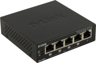 Коммутатор D-LINK DES-1005P/B1A
